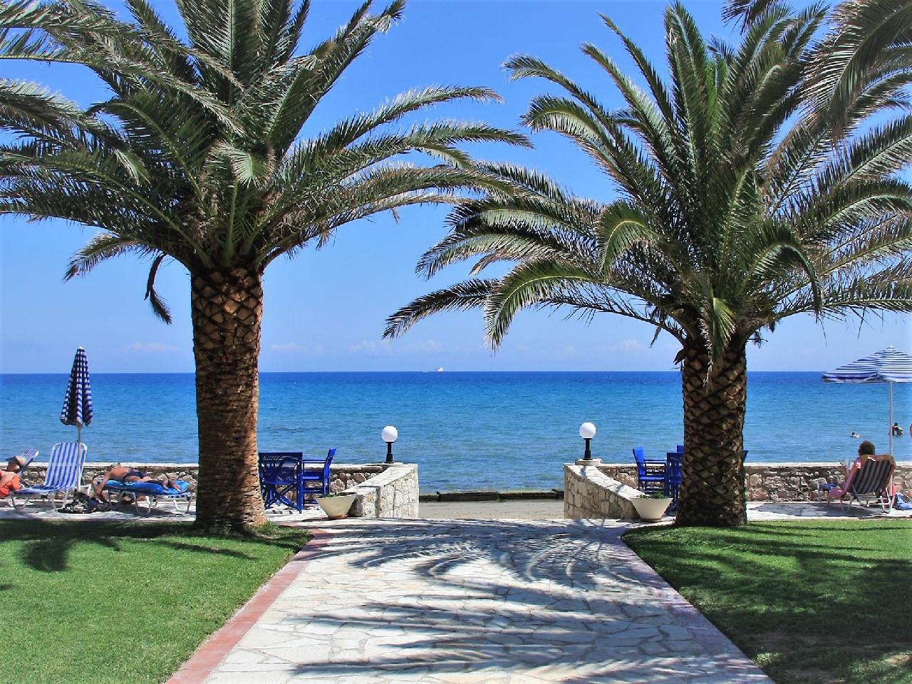 Görögország, Zakynthos, Argassi, Zakanta Beach Hotel, tenger