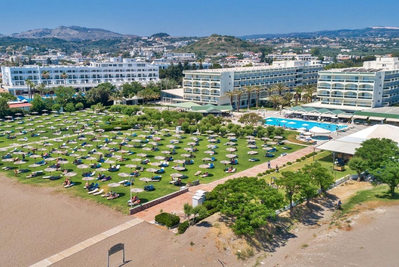 Görögország, Rodosz, Faliraki, Apollo Beach Hotel, külső