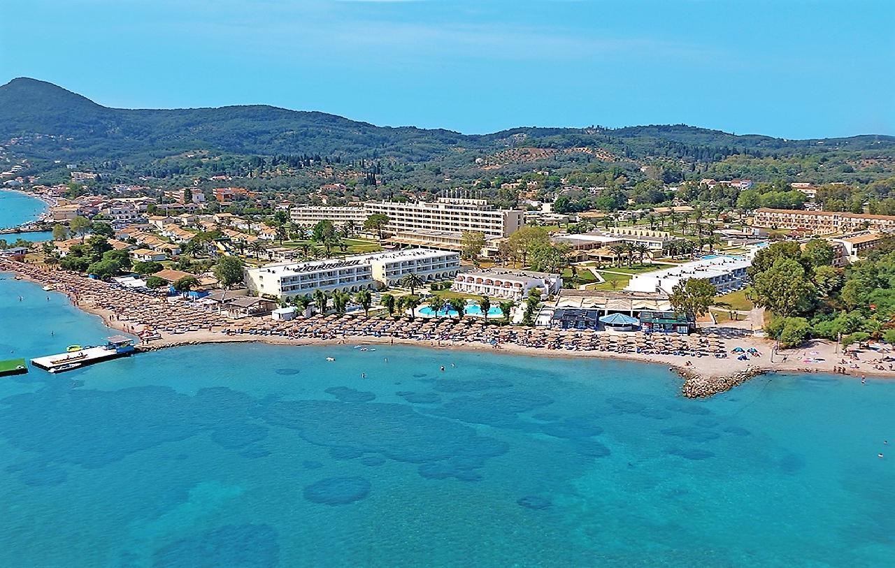 Görögország, Korfu, Messonghi, Messonghi Beach Hotel, tengerpart