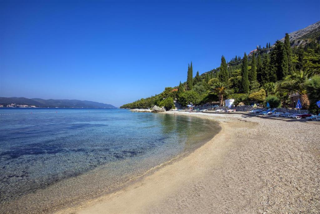 Horvátország, Peljesac-félsziget, Orebic, Orsan Hotel by Aminess, tengerpart