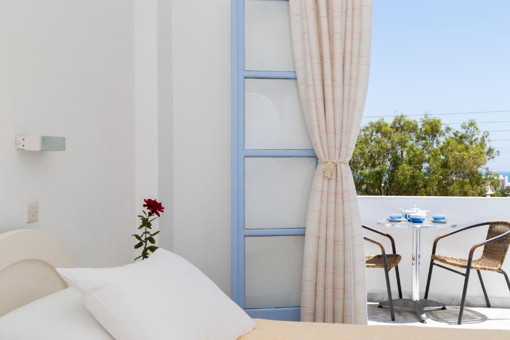 Görögország, Santorini, Kamari, Areti Hotel, szoba