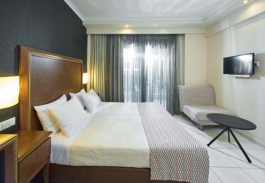 Görögország, Pieria, Paralia, Mediterranean Resort Hotel, szoba