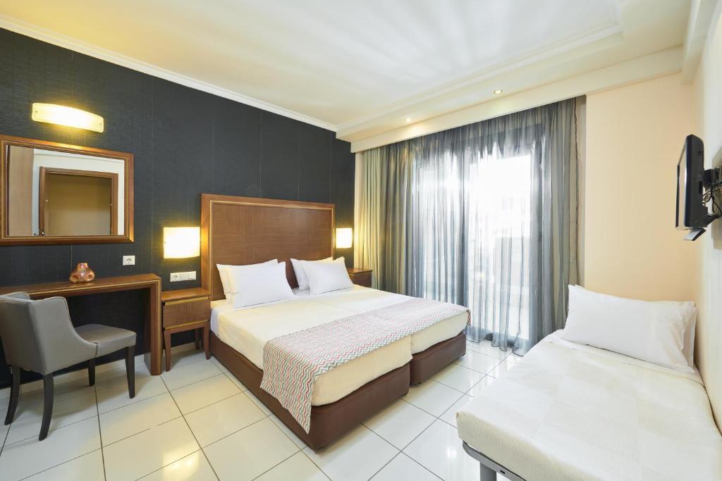 Görögország, Pieria, Paralia, Mediterranean Resort Hotel, szoba