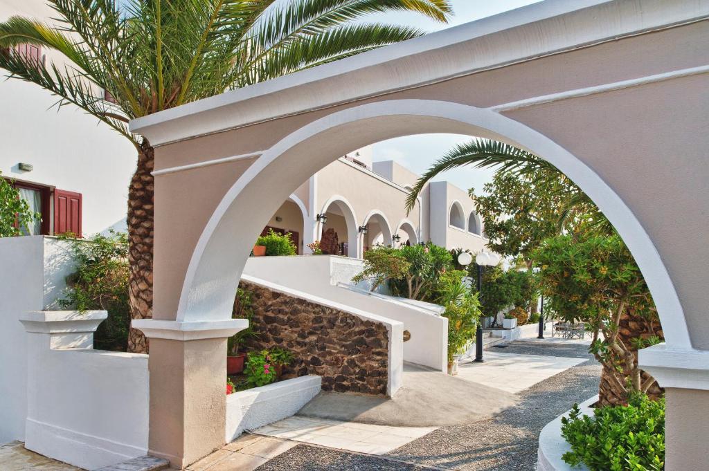 Görögország, Santorini, Kamari, Makarios Beach Hotel, külső