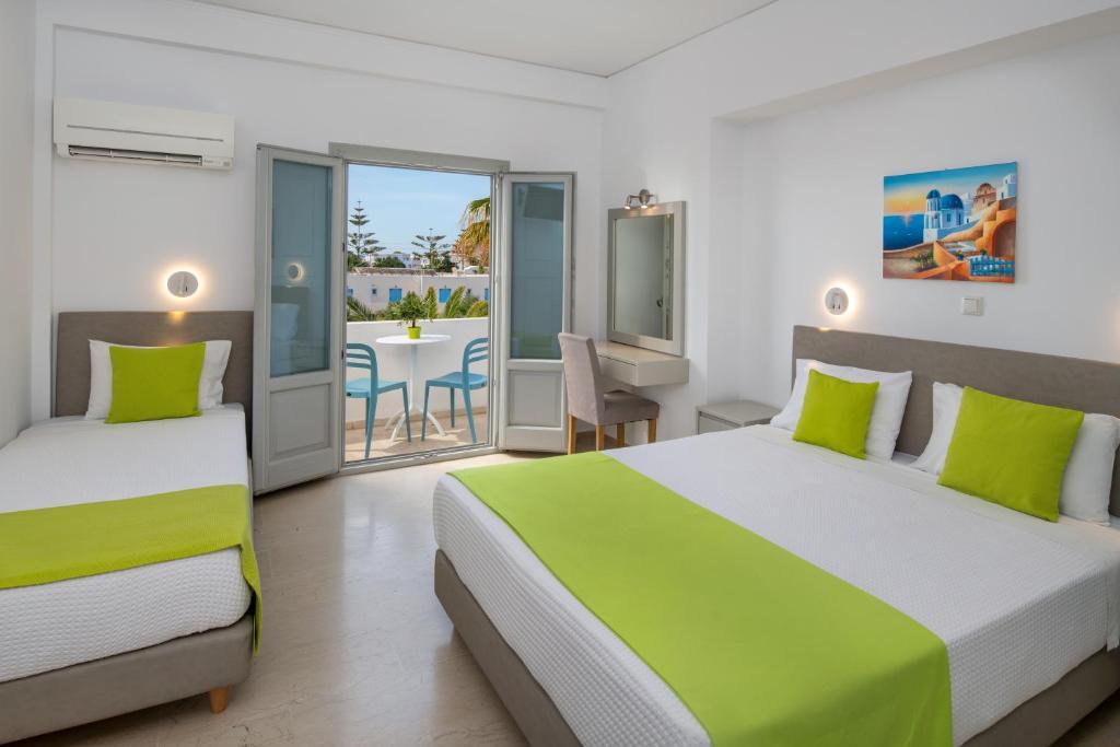 Görögország, Santorini, Kamari, Makarios Beach Hotel, szoba